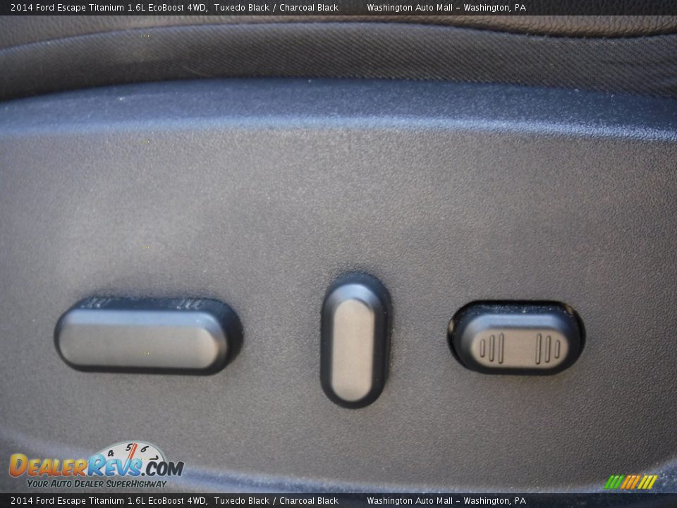 2014 Ford Escape Titanium 1.6L EcoBoost 4WD Tuxedo Black / Charcoal Black Photo #21