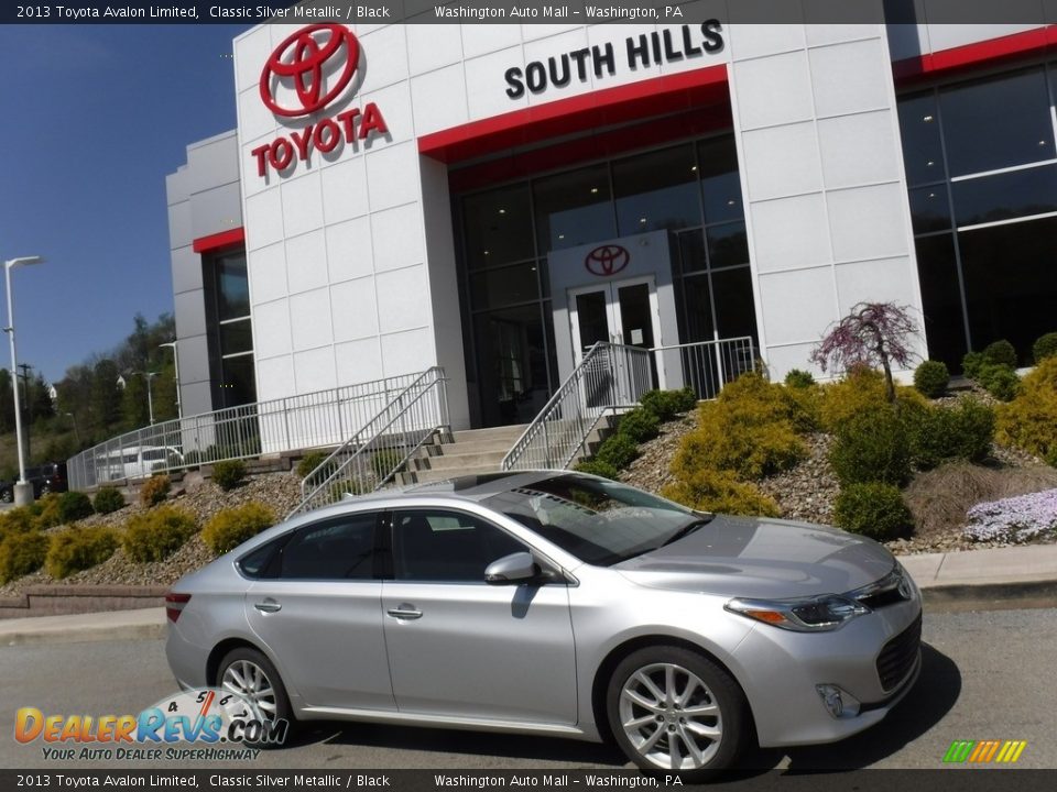 2013 Toyota Avalon Limited Classic Silver Metallic / Black Photo #2