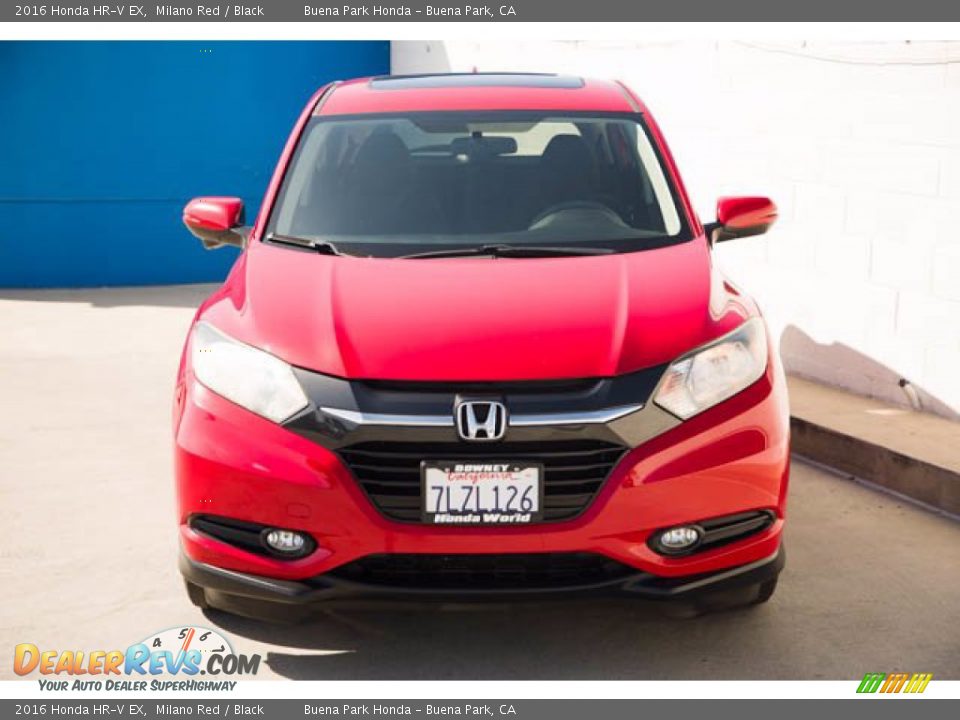 2016 Honda HR-V EX Milano Red / Black Photo #7