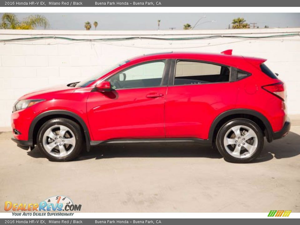 2016 Honda HR-V EX Milano Red / Black Photo #8