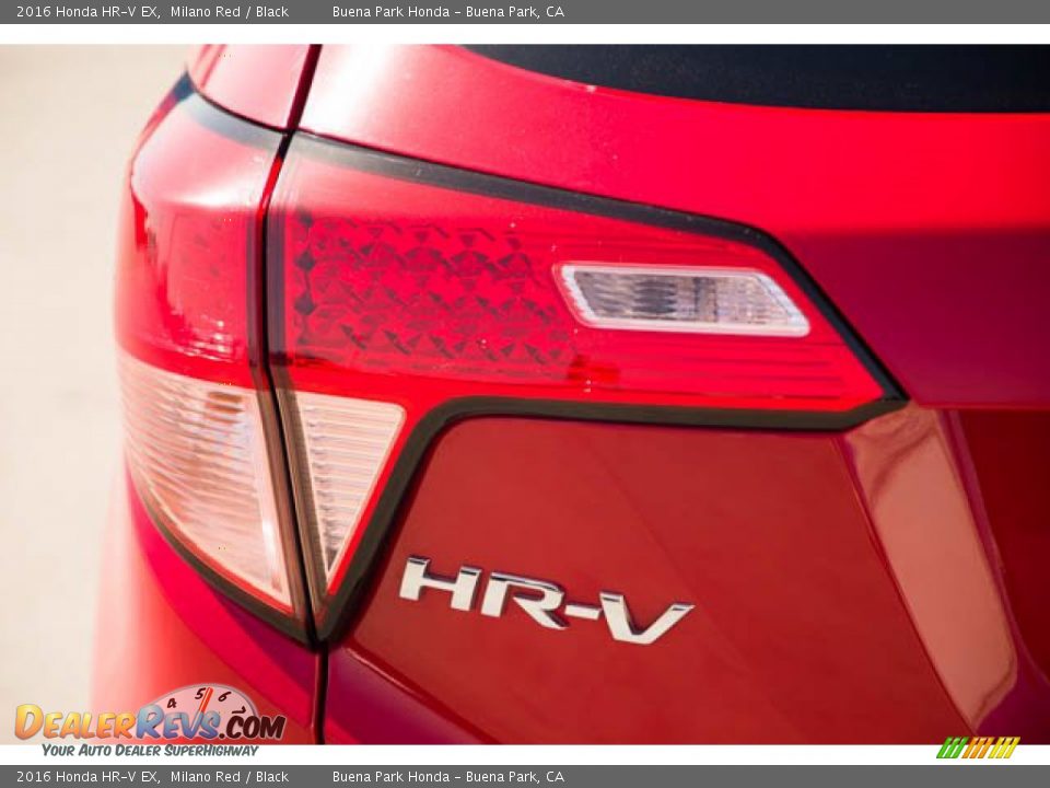 2016 Honda HR-V EX Milano Red / Black Photo #10