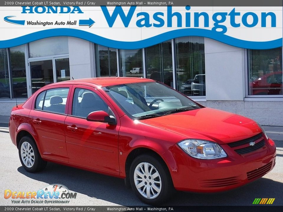 2009 Chevrolet Cobalt LT Sedan Victory Red / Gray Photo #1