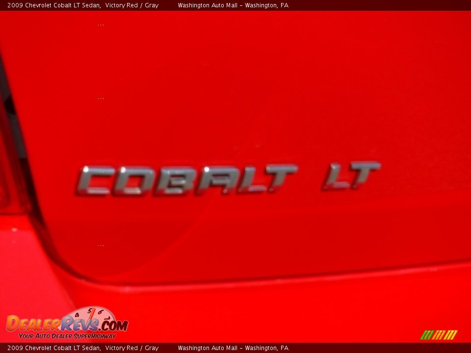 2009 Chevrolet Cobalt LT Sedan Victory Red / Gray Photo #7