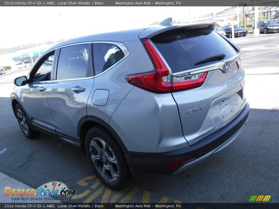 2019 Honda CR-V EX-L AWD Lunar Silver Metallic / Black Photo #7