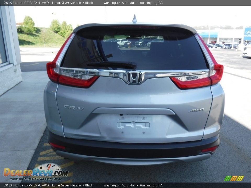 2019 Honda CR-V EX-L AWD Lunar Silver Metallic / Black Photo #8