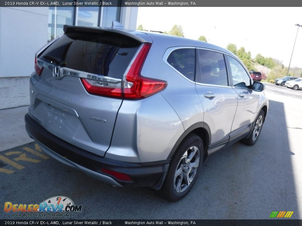 2019 Honda CR-V EX-L AWD Lunar Silver Metallic / Black Photo #9