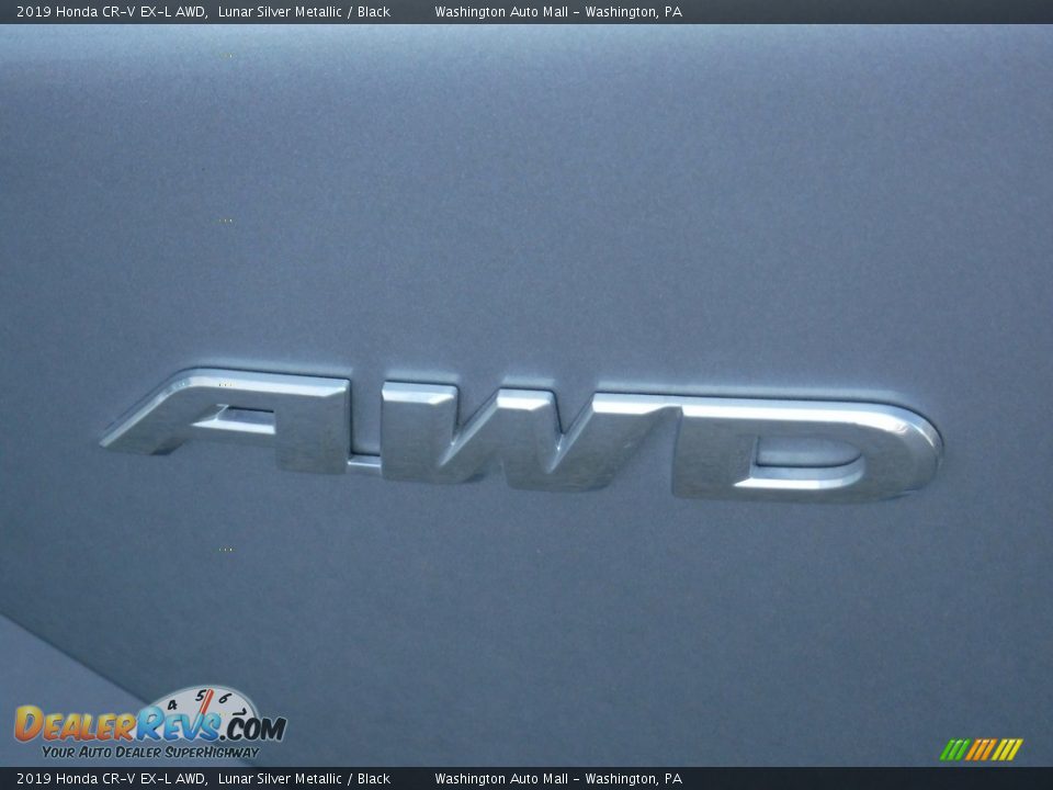 2019 Honda CR-V EX-L AWD Lunar Silver Metallic / Black Photo #10