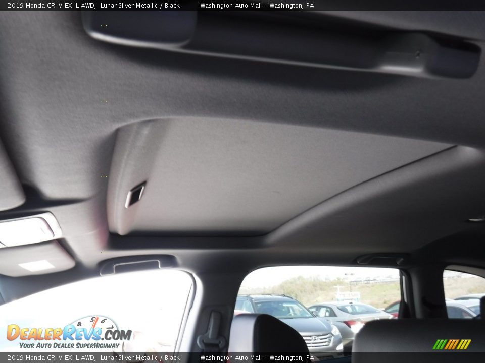 2019 Honda CR-V EX-L AWD Lunar Silver Metallic / Black Photo #11