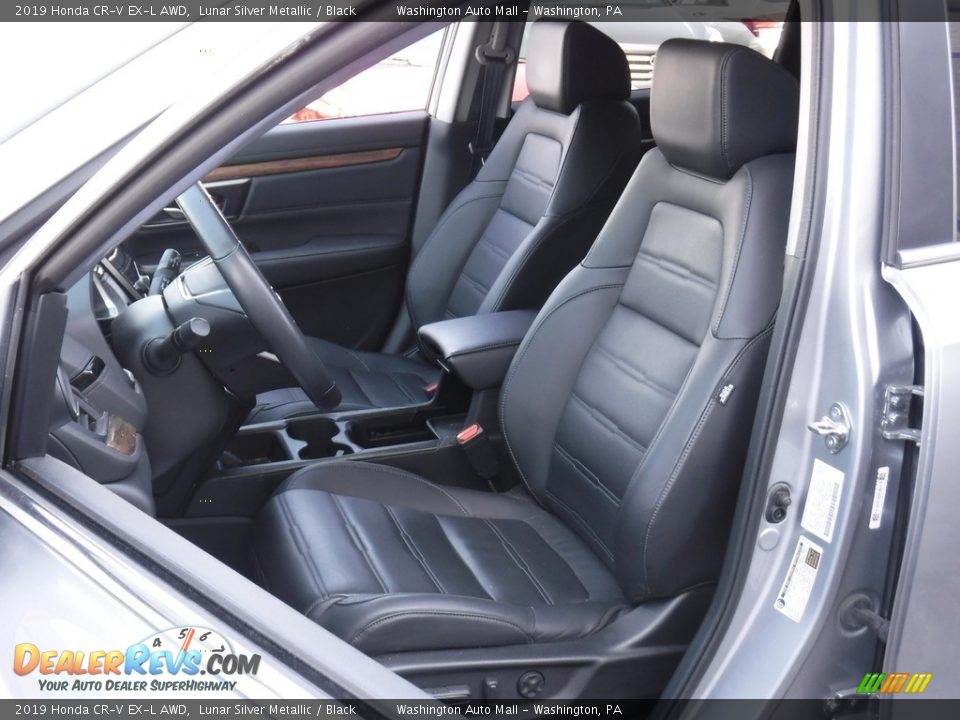 2019 Honda CR-V EX-L AWD Lunar Silver Metallic / Black Photo #12