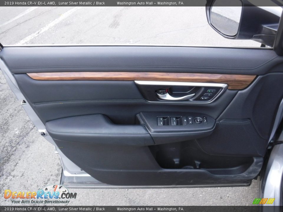 2019 Honda CR-V EX-L AWD Lunar Silver Metallic / Black Photo #15