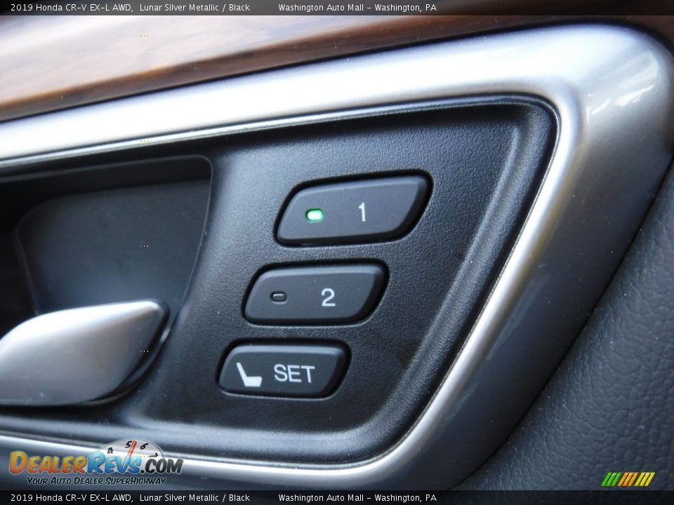 2019 Honda CR-V EX-L AWD Lunar Silver Metallic / Black Photo #16