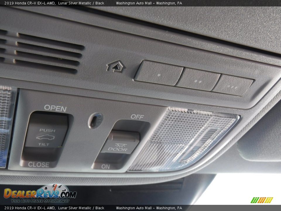 2019 Honda CR-V EX-L AWD Lunar Silver Metallic / Black Photo #20