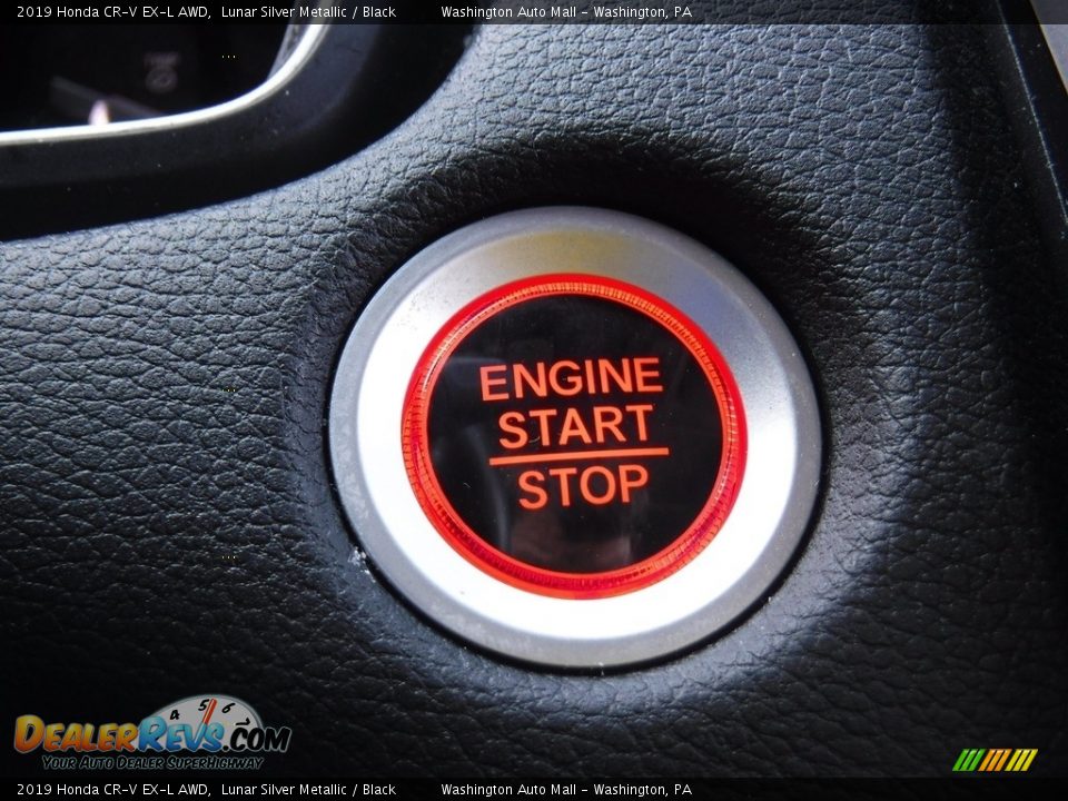 2019 Honda CR-V EX-L AWD Lunar Silver Metallic / Black Photo #23