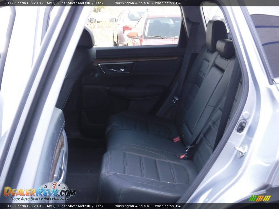 2019 Honda CR-V EX-L AWD Lunar Silver Metallic / Black Photo #24