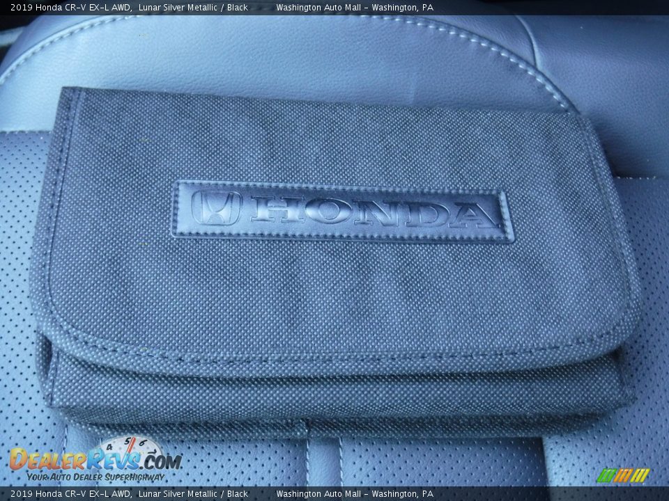 2019 Honda CR-V EX-L AWD Lunar Silver Metallic / Black Photo #25