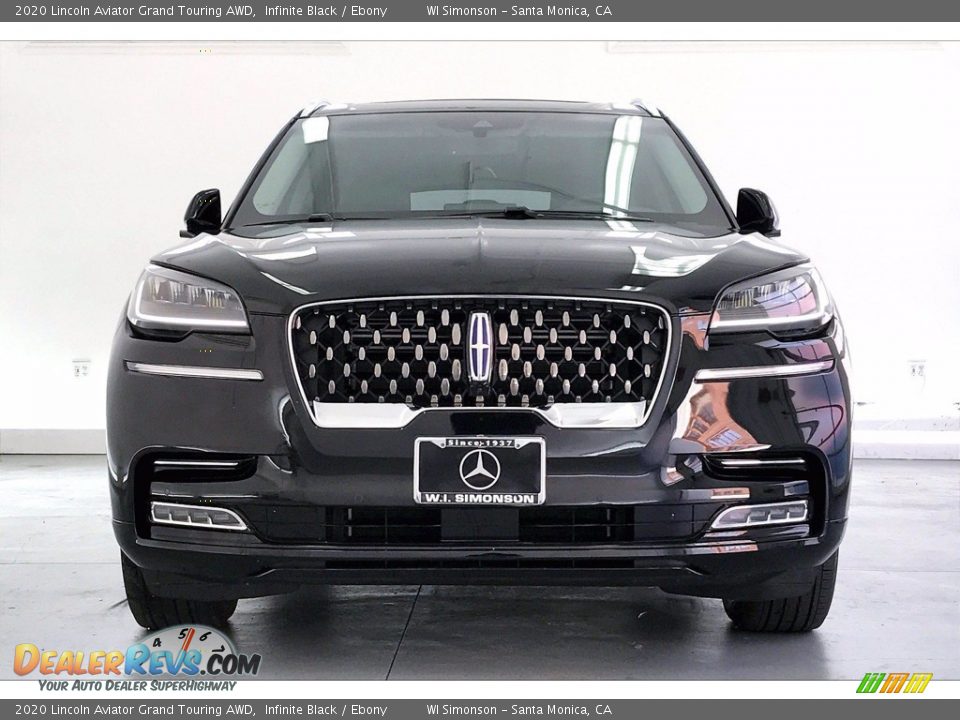 2020 Lincoln Aviator Grand Touring AWD Infinite Black / Ebony Photo #2