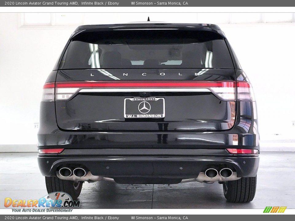 2020 Lincoln Aviator Grand Touring AWD Infinite Black / Ebony Photo #3