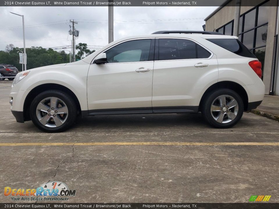 White Diamond Tricoat 2014 Chevrolet Equinox LT Photo #5