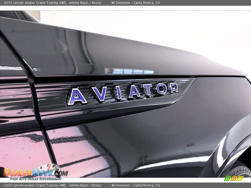 2020 Lincoln Aviator Grand Touring AWD Infinite Black / Ebony Photo #7