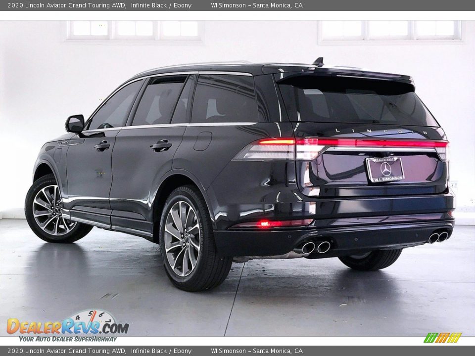 2020 Lincoln Aviator Grand Touring AWD Infinite Black / Ebony Photo #10