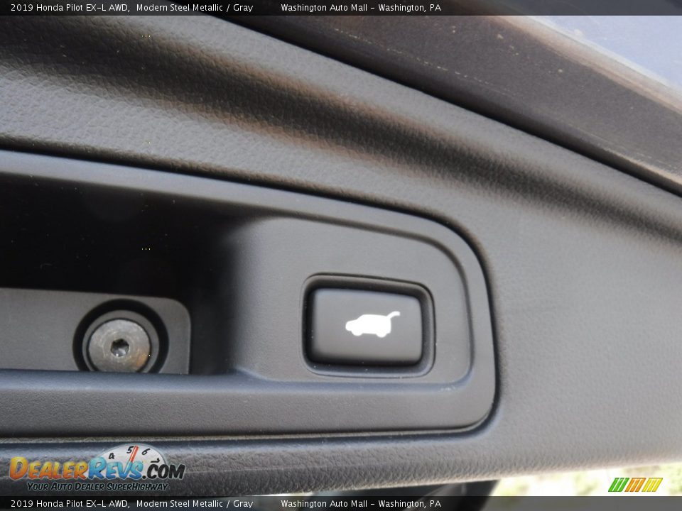 2019 Honda Pilot EX-L AWD Modern Steel Metallic / Gray Photo #29