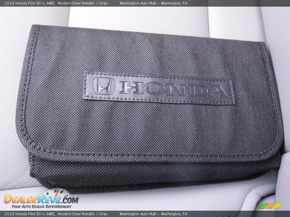2019 Honda Pilot EX-L AWD Modern Steel Metallic / Gray Photo #30