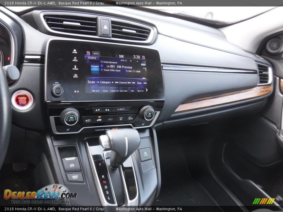 2018 Honda CR-V EX-L AWD Basque Red Pearl II / Gray Photo #19