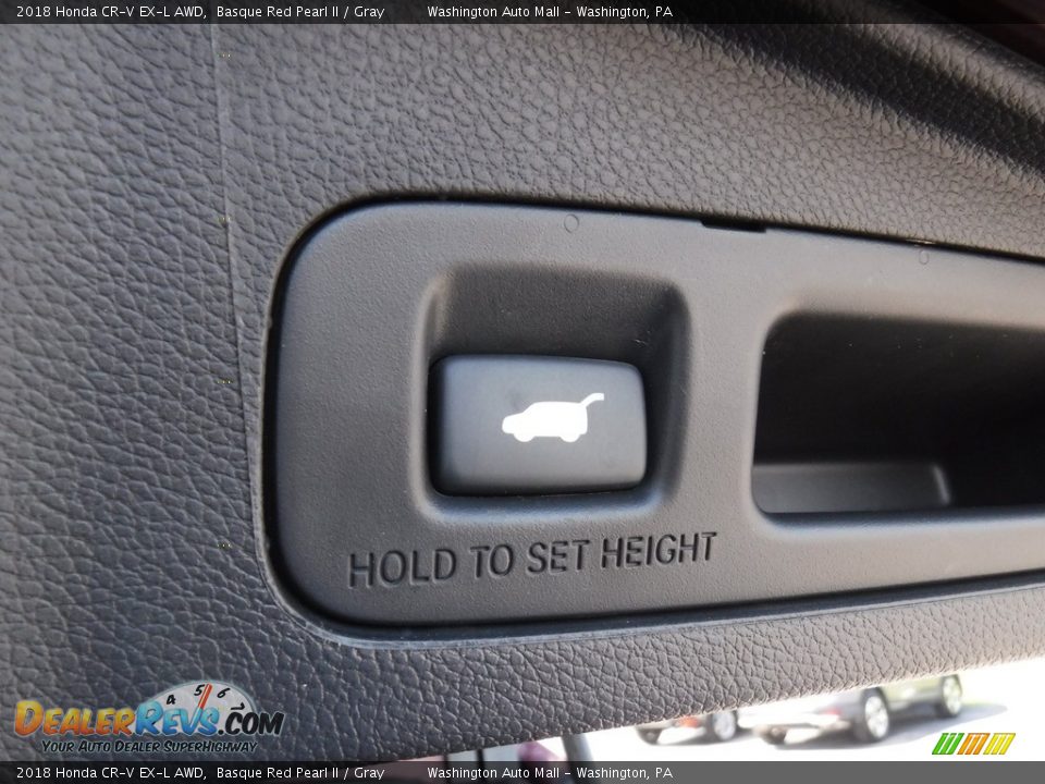 2018 Honda CR-V EX-L AWD Basque Red Pearl II / Gray Photo #29