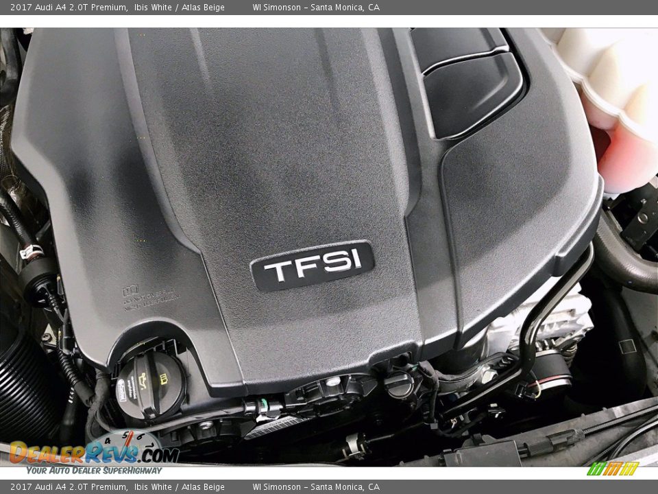 2017 Audi A4 2.0T Premium 2.0 Liter TFSI Turbocharged DOHC 16-Valve VVT 4 Cylinder Engine Photo #32
