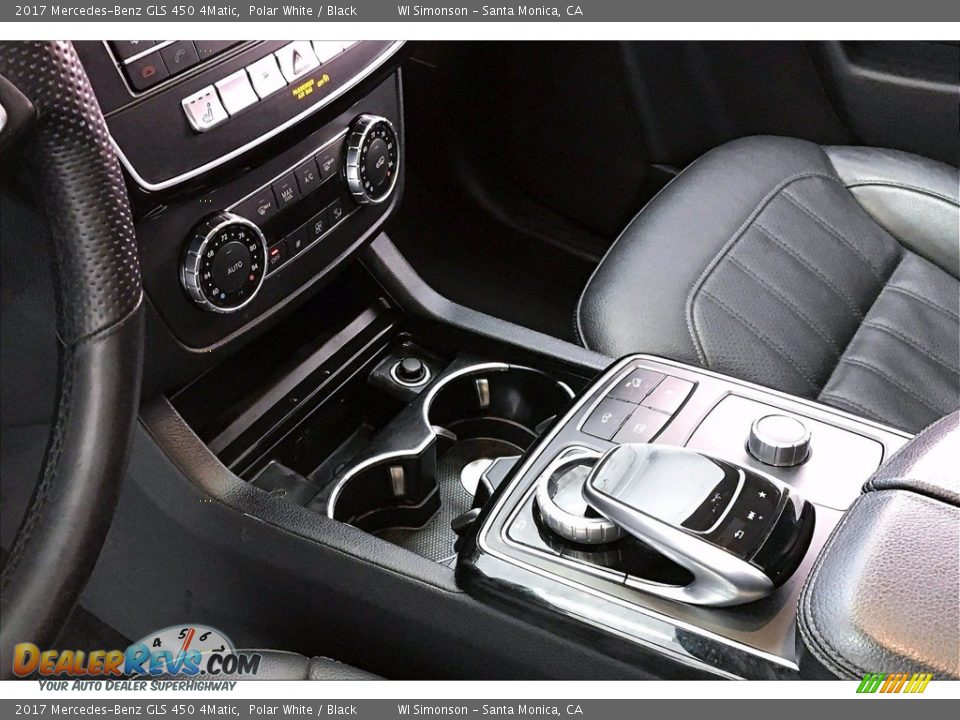 2017 Mercedes-Benz GLS 450 4Matic Polar White / Black Photo #17