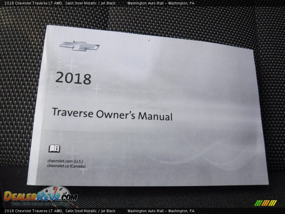 2018 Chevrolet Traverse LT AWD Satin Steel Metallic / Jet Black Photo #30