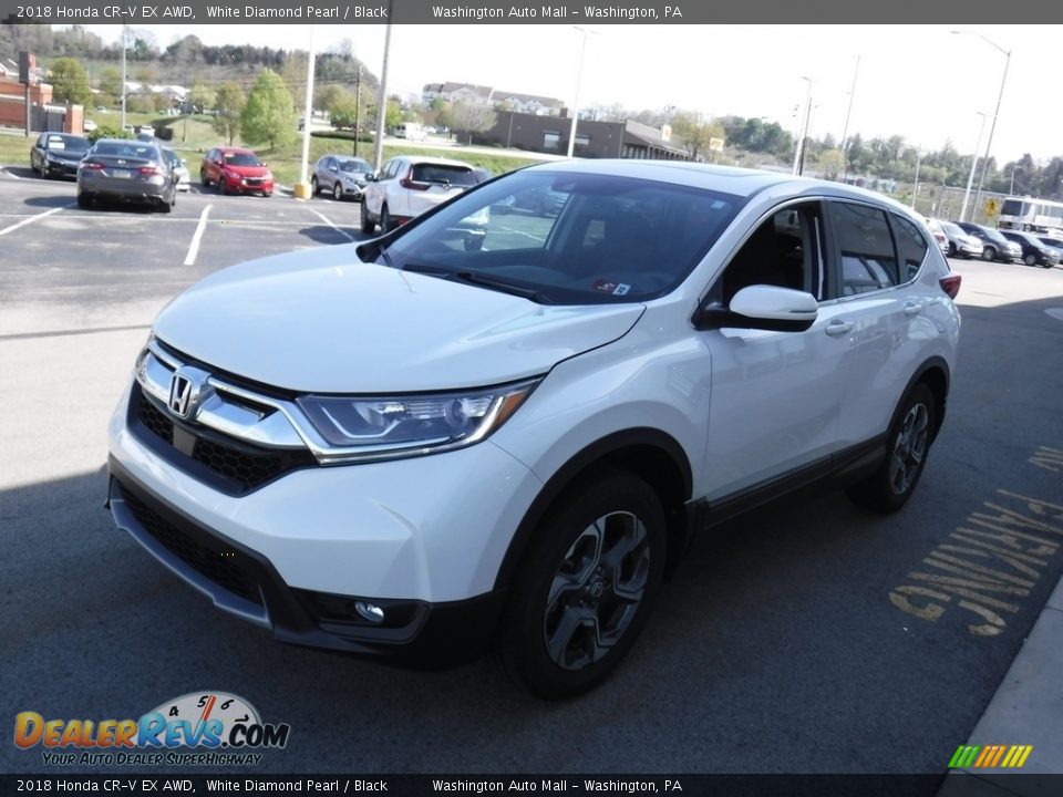 2018 Honda CR-V EX AWD White Diamond Pearl / Black Photo #6