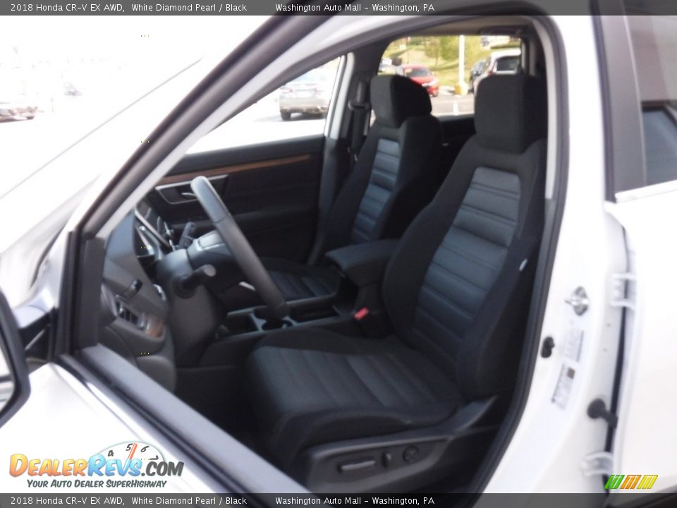 2018 Honda CR-V EX AWD White Diamond Pearl / Black Photo #14