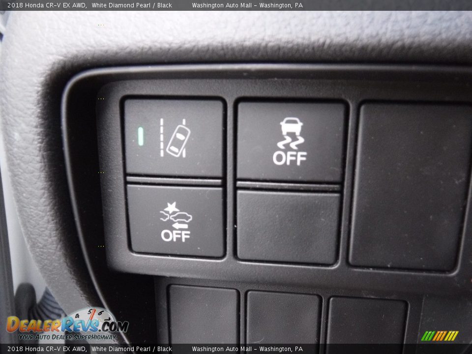 2018 Honda CR-V EX AWD White Diamond Pearl / Black Photo #20