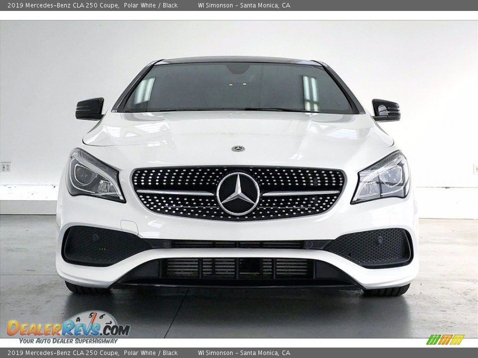 2019 Mercedes-Benz CLA 250 Coupe Polar White / Black Photo #2