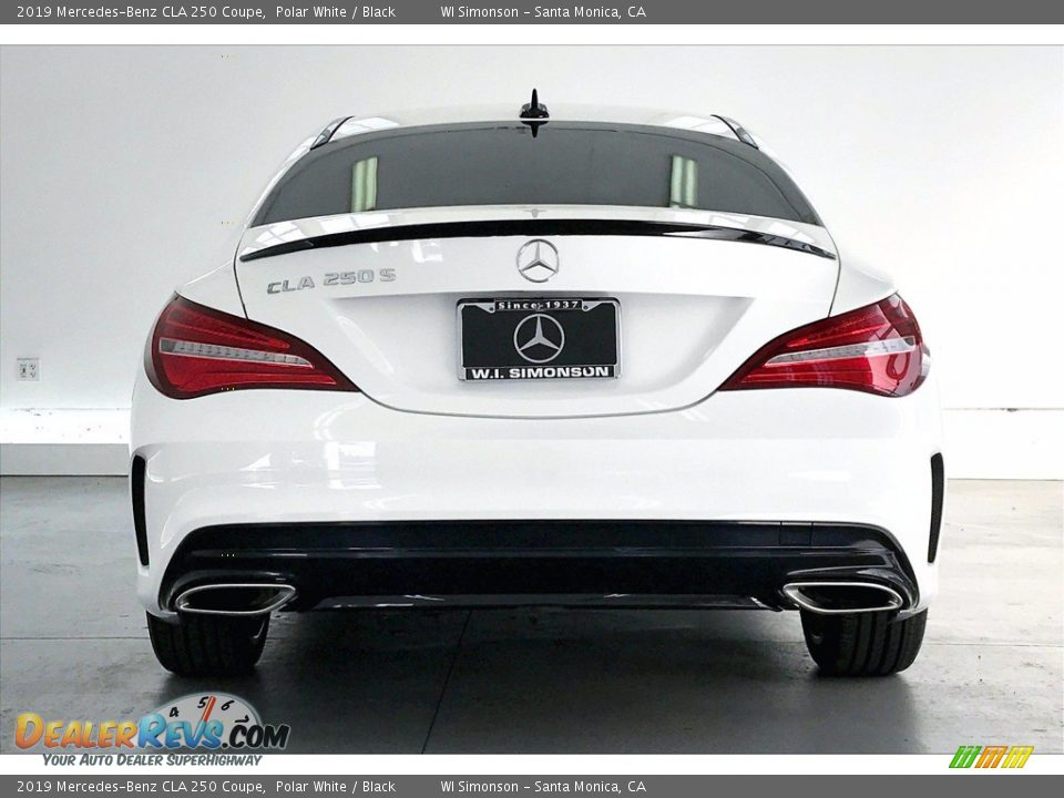 2019 Mercedes-Benz CLA 250 Coupe Polar White / Black Photo #3