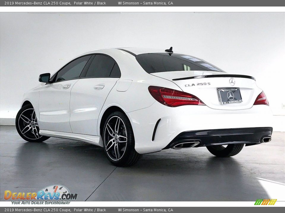 2019 Mercedes-Benz CLA 250 Coupe Polar White / Black Photo #10