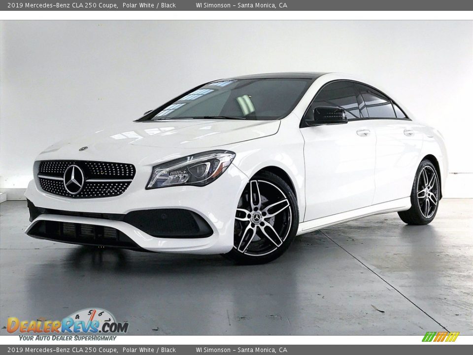 2019 Mercedes-Benz CLA 250 Coupe Polar White / Black Photo #12