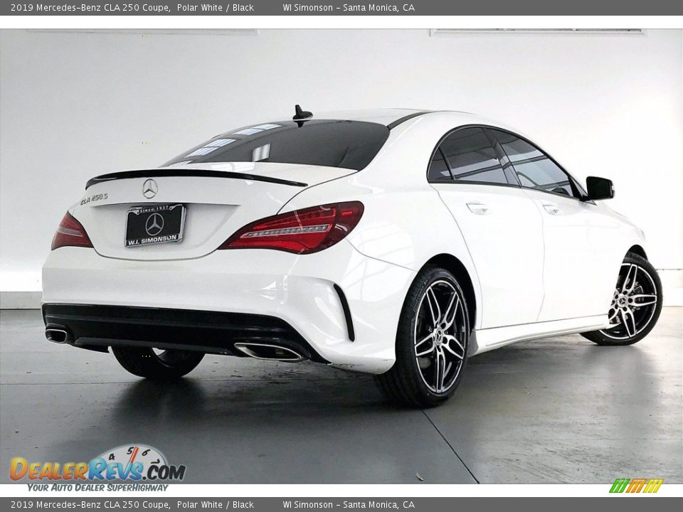 2019 Mercedes-Benz CLA 250 Coupe Polar White / Black Photo #13