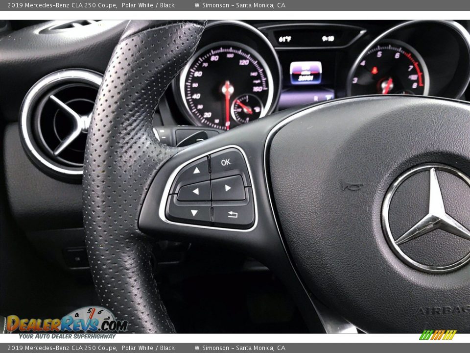 2019 Mercedes-Benz CLA 250 Coupe Polar White / Black Photo #21