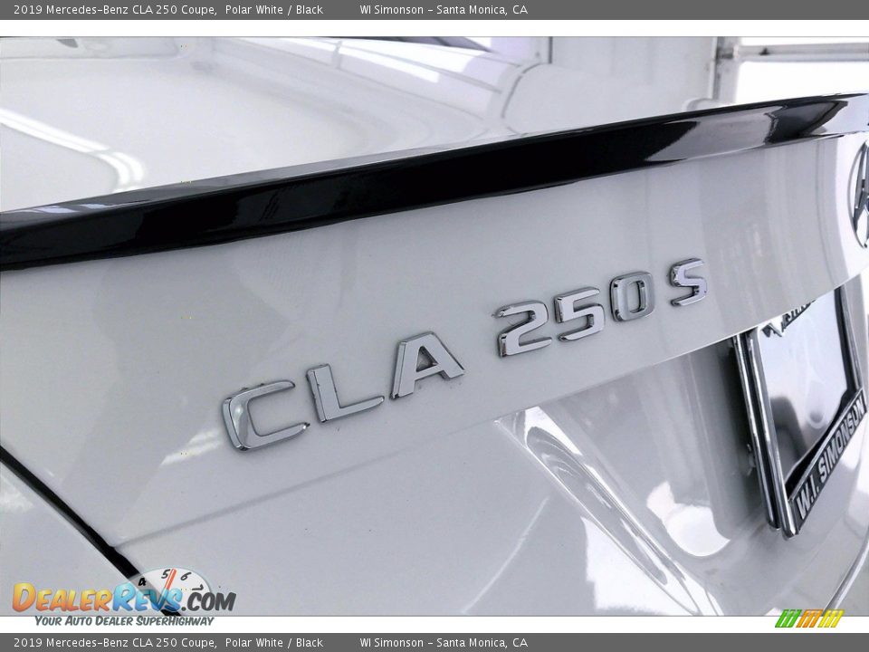 2019 Mercedes-Benz CLA 250 Coupe Polar White / Black Photo #31