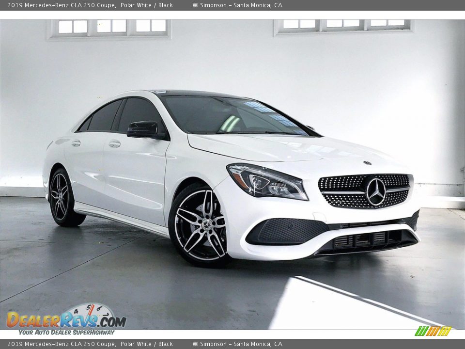 2019 Mercedes-Benz CLA 250 Coupe Polar White / Black Photo #34