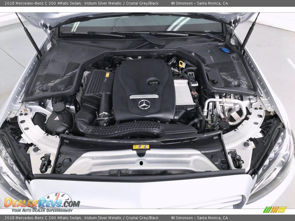 2018 Mercedes-Benz C 300 4Matic Sedan 2.0 Liter Turbocharged DOHC 16-Valve VVT 4 Cylinder Engine Photo #9