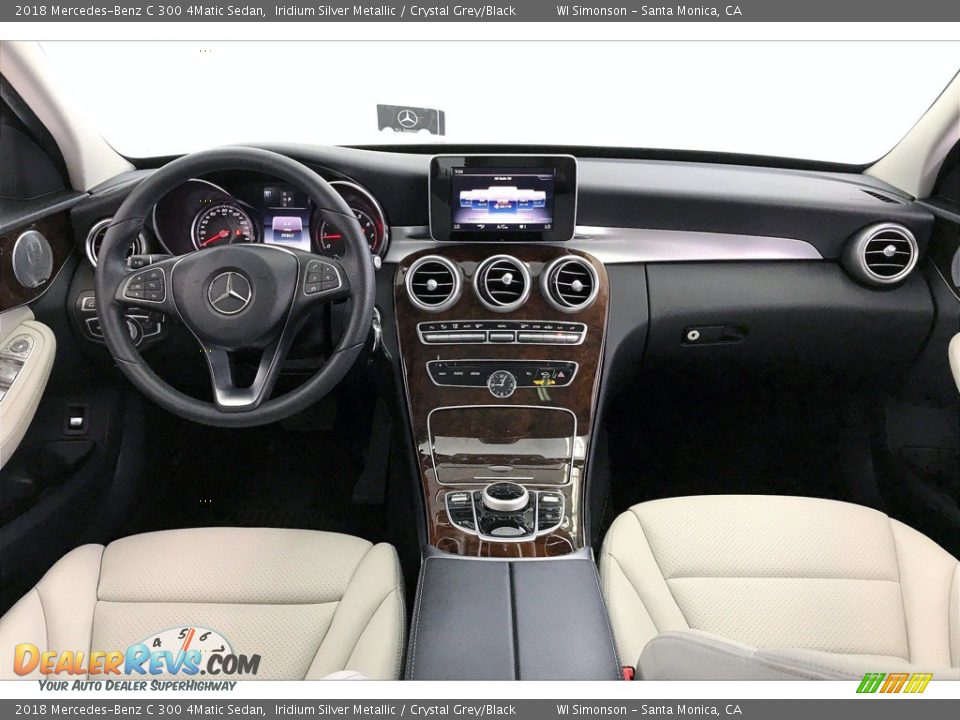 Dashboard of 2018 Mercedes-Benz C 300 4Matic Sedan Photo #15