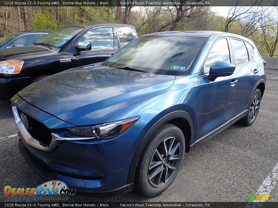 2018 Mazda CX-5 Touring AWD Eternal Blue Metallic / Black Photo #1