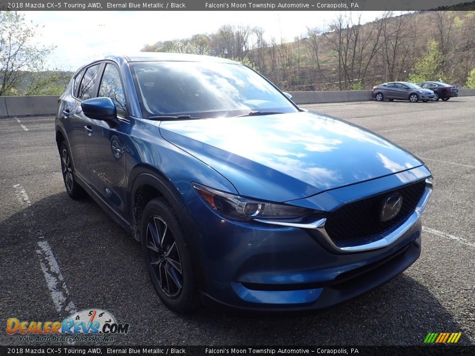 2018 Mazda CX-5 Touring AWD Eternal Blue Metallic / Black Photo #5