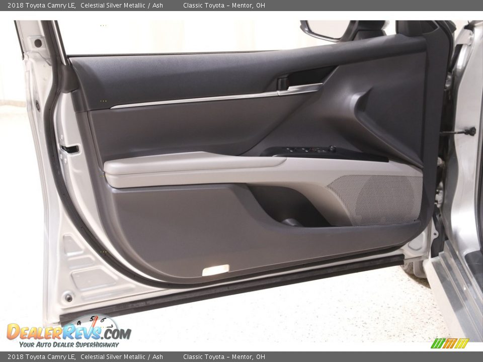 2018 Toyota Camry LE Celestial Silver Metallic / Ash Photo #4