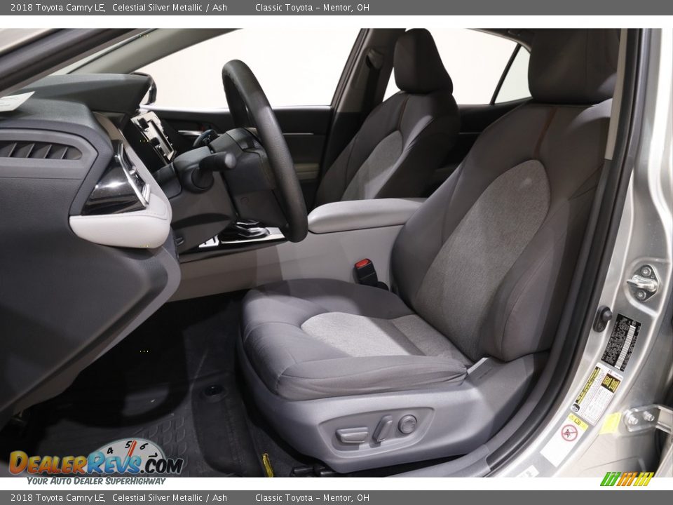 2018 Toyota Camry LE Celestial Silver Metallic / Ash Photo #5