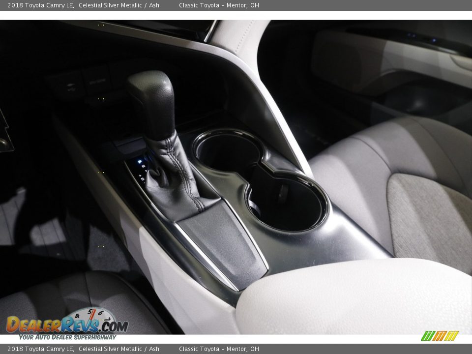 2018 Toyota Camry LE Celestial Silver Metallic / Ash Photo #11