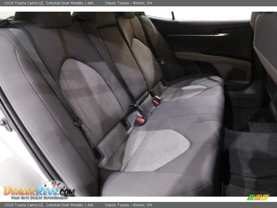 2018 Toyota Camry LE Celestial Silver Metallic / Ash Photo #13